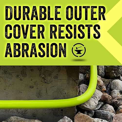 Flexzilla Garden Lead-in Hose 5/8 in. x 3 ft., Lightweight All-Weather Water Hose, Durable and Flexible, Leak-Free Connections - Image 6