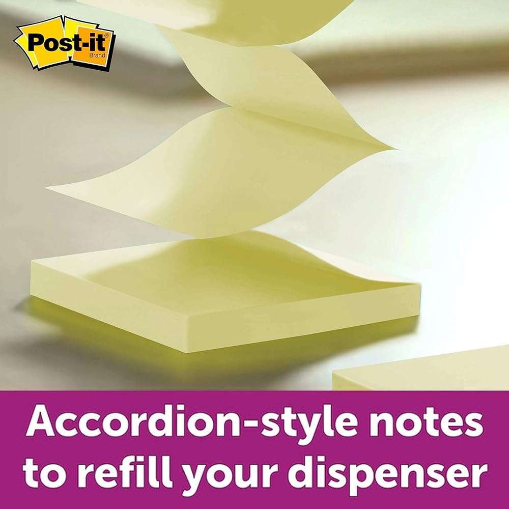 Post-it Super Sticky Pop-up Notes, 3x3 in, 6 Pads, 2X The Sticking Power, Supernova Neons, Bright Colors, Recyclable (R330-6SSMIA) - Image 3