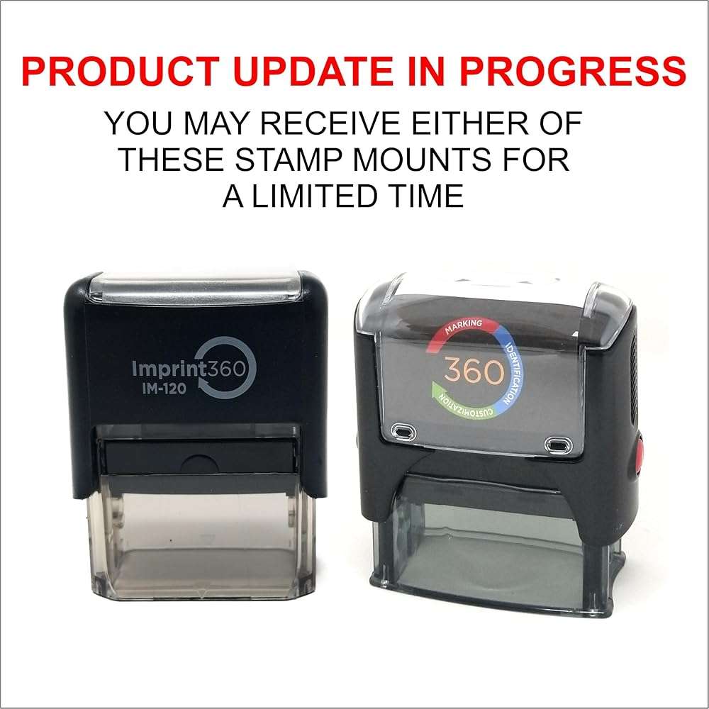 AS-IMP1026 for Reference ONLY Rubber Stamp, with Red Ink - Image 3