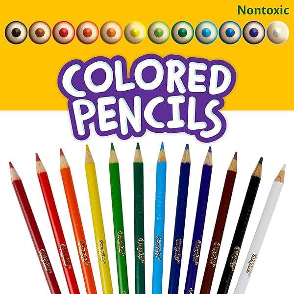 Crayola Bulk Colored Pencils for Kids (24pk) - 12 Assorted Colors, Art Supplies For Crafts & Coloring Books, Bulk Preschool & Kindergarten Classroom Supplies (Packaging May Vary) - Image 4