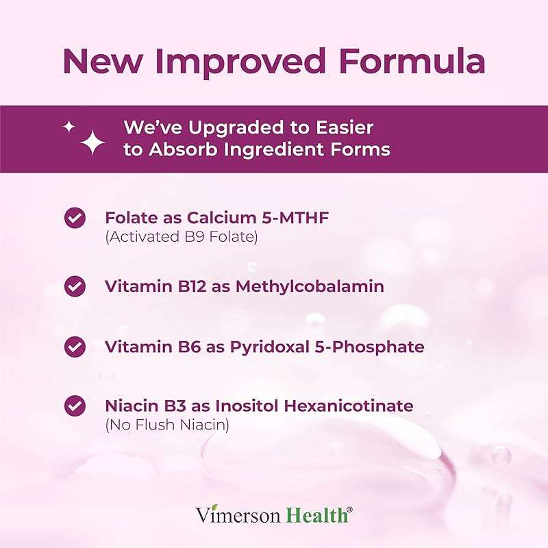 Vimerson Health Multivitamin for Women: Methylated B Vitamins, Chelated Minerals and Bioavailable D3 for Focus and Energy Support – Daily Womens Multivitamins and Multiminerals – 60 Capsules - Image 6