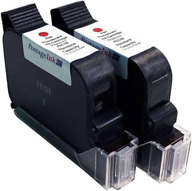PostageInk.com PIC10 Ink Cartridge Non-OEM Replacement for FP PostBase 58.0052.3038.00 (2-Pack) - Image 1