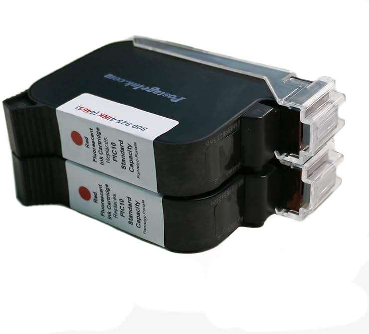 PostageInk.com PIC10 Ink Cartridge Non-OEM Replacement for FP PostBase 58.0052.3038.00 (2-Pack) - Image 3