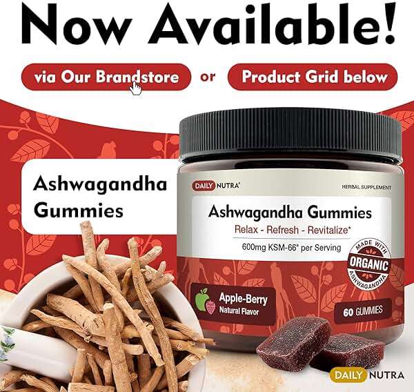 DailyNutra KSM-66 Ashwagandha 600mg Organic Root Extract - High Potency Supplement with 5% Withanolides | Relieves Tiredness, Supports Relaxation, Focus, Energy, & Muscle Growth (90 Capsules) - Image 7