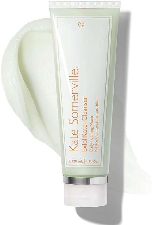 Kate Somerville ExfoliKate Cleanser – Daily Exfoliating Foaming Face Wash – Clinically Formulated Glycolic Acid and Lactic Acid Gentle Facial Scrub - Image 1