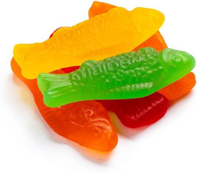 SWEDISH FISH Assorted Soft & Chewy Gummy Candy, Bulk Candy, 5 lb - Image 5