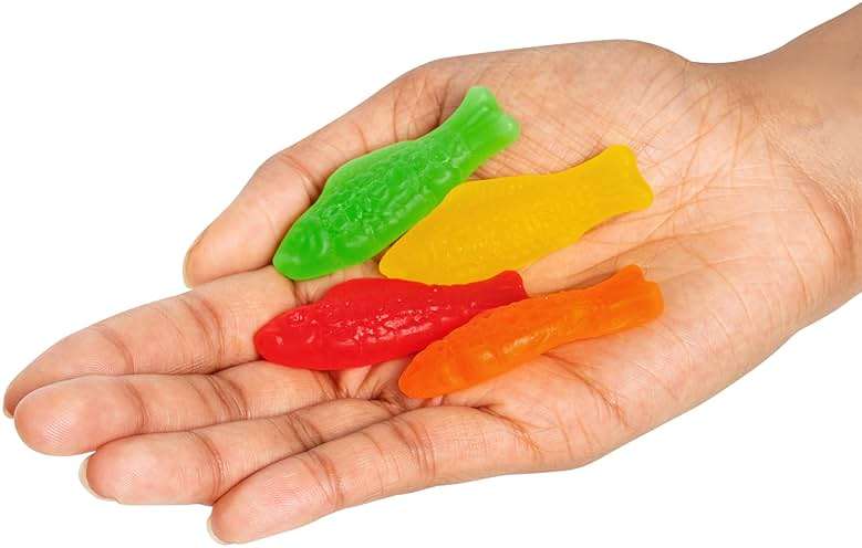 SWEDISH FISH Assorted Soft & Chewy Gummy Candy, Bulk Candy, 5 lb - Image 6