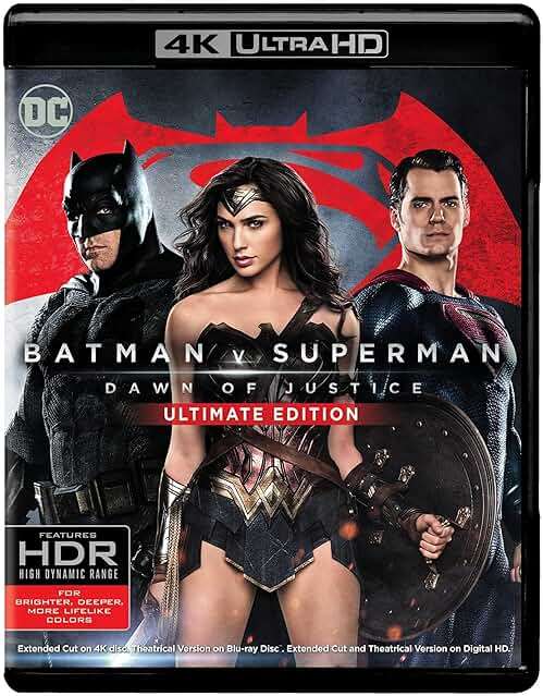 Batman v Superman: Dawn of Justice (4K Ultra HD + Blu-ray) - Image 1