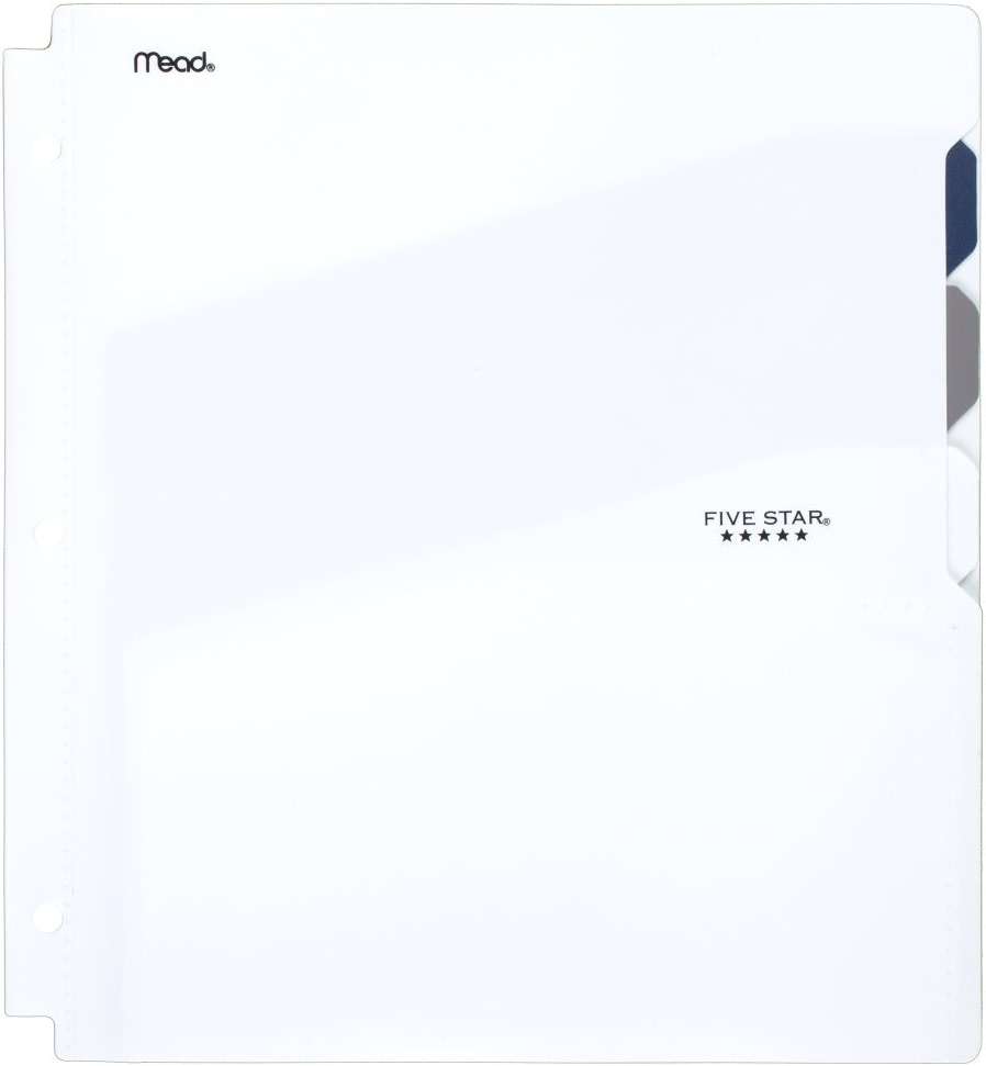 Five Star 4-Pocket Folder, Quick-View, Plastic, Folders with Pockets, Color Selected for You, 1 Count (33168) - Image 12