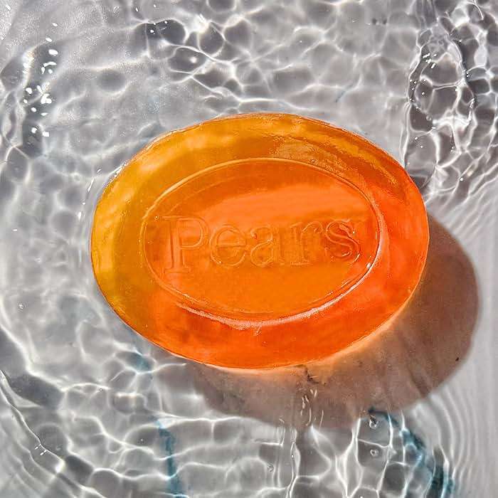 Pears Soap, Pure & Gentle with Natural Oils, 6-Pack – Transparent Amber Glycerin Soap for Pampered, Glowing Skin, 4.4 Oz Ea - Image 6