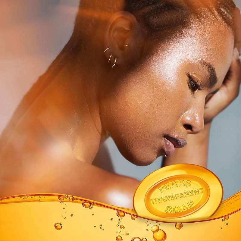 Pears Soap, Pure & Gentle with Natural Oils, 6-Pack – Transparent Amber Glycerin Soap for Pampered, Glowing Skin, 4.4 Oz Ea - Image 7