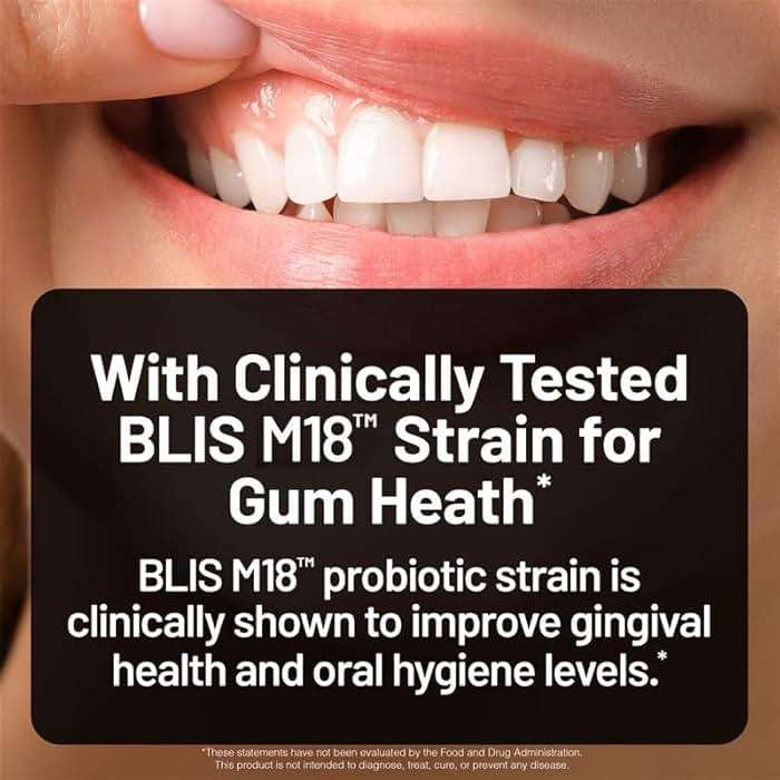 NatureWise Oral Probiotics for Mouth Bad Breath - Chewable Sugar-Free Mint - Lactobacillus reuteri Chewable - Oral Probiotics For Kids & Adults - Non-GMO USA Manufactured - 50 Count[50-Day Supply] - Image 6