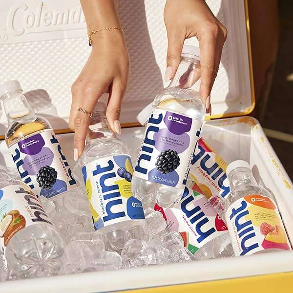 Hint Infused Bottled, Best Sellers Variety Pack - Sugar Free Flavored with Zero Calories, Natural Essences, and No Artificial Sweeteners - 16 Fl Oz (Pack of 12) - Image 7