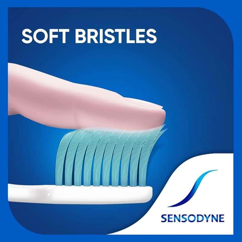 Sensodyne Sensitive Toothbrush Soft Sensitive Teeth, 3 Count (Pack of 2) - Image 5