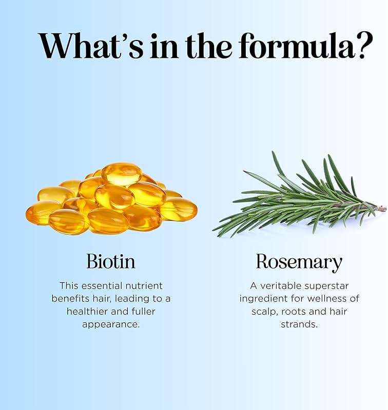 Rosemary and Biotin Shampoo for Thinning Hair - Vegan Volumizing Shampoo for Fine Hair with B Vitamins Argan Oil & Tea Tree Essential Oil - Paraben Silicone and Sulfate Free Vegan Formula (8 Fl Oz) - Image 5