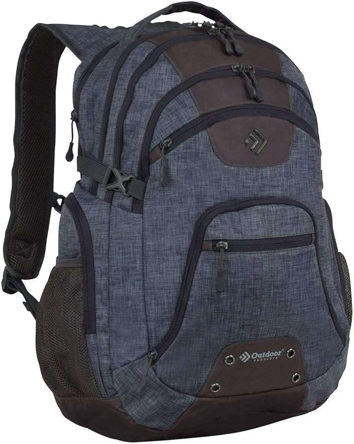 Outdoor Products Module Day Pack (Midnight Black) (Heathered Print) - Image 1