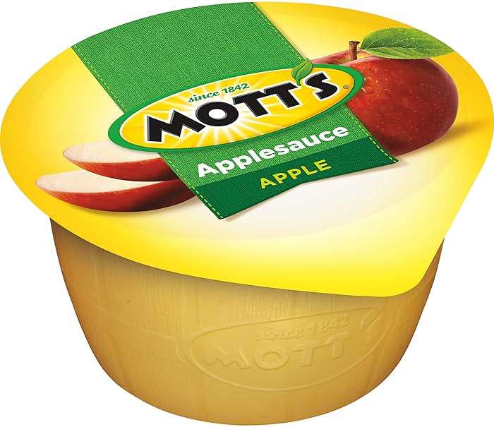 Mott's Applesauce, 4 Oz Cups, 36 Count, No Artificial Flavors, Good Source of Vitamin C, Nutritious Option for The Whole Family - Image 8