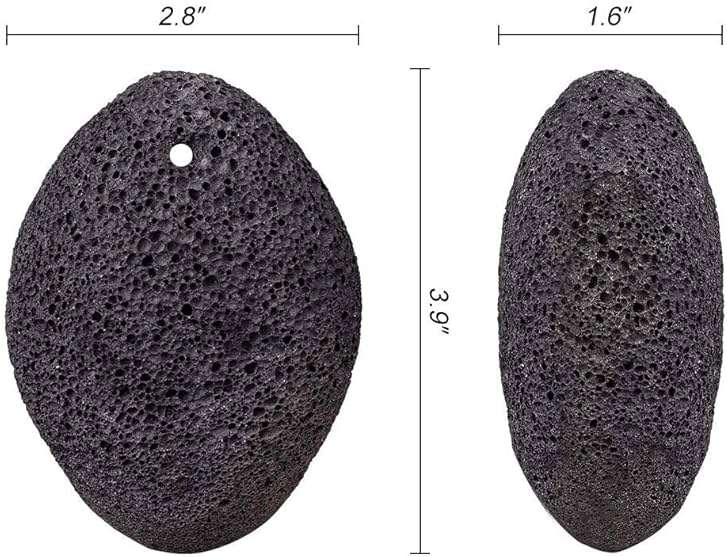 KuuCare Pumice Stone for Feet, Natural Earth Lava Pumice Stone - Foot Callus Remover for Feet Heels, Pedicure Exfoliator for Dead Skin, Hard Skin and Foot Scrubber - Image 2