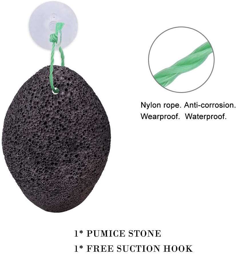 KuuCare Pumice Stone for Feet, Natural Earth Lava Pumice Stone - Foot Callus Remover for Feet Heels, Pedicure Exfoliator for Dead Skin, Hard Skin and Foot Scrubber - Image 3