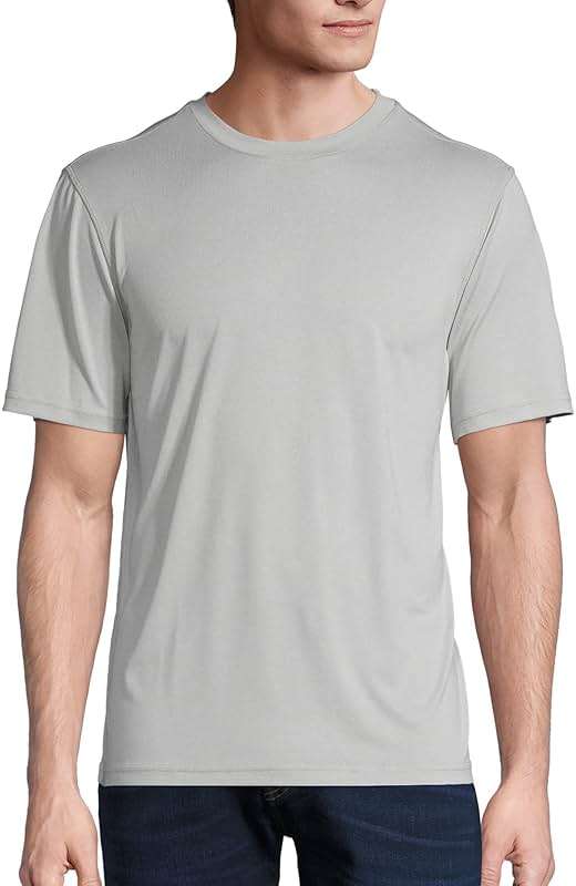 Hanes Sport Men's Heathered Training Tee - Image 1