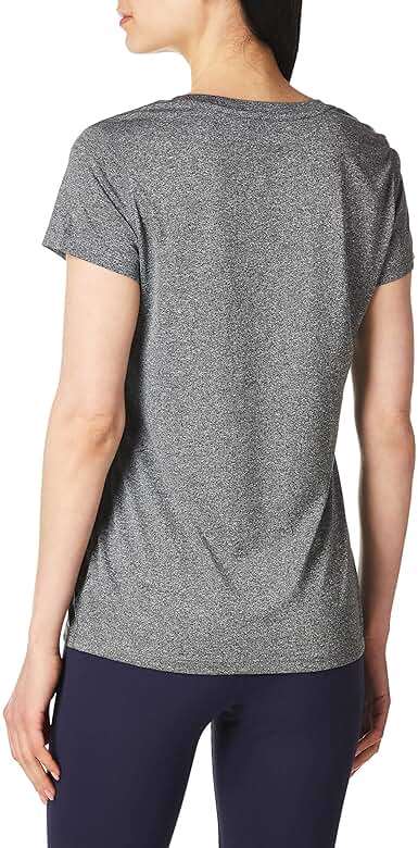 Hanes Womens Cooldri Short Sleeve Performance V-Neck T-Shirt (1 Pack) - Image 3