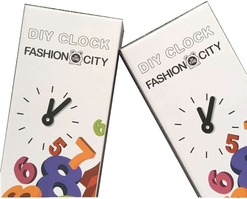 FASHION in THE CITY 3D DIY Wall Clock Creative Design Mirror Surface Wall Decorative Sticker Watches (Black) - Image 4