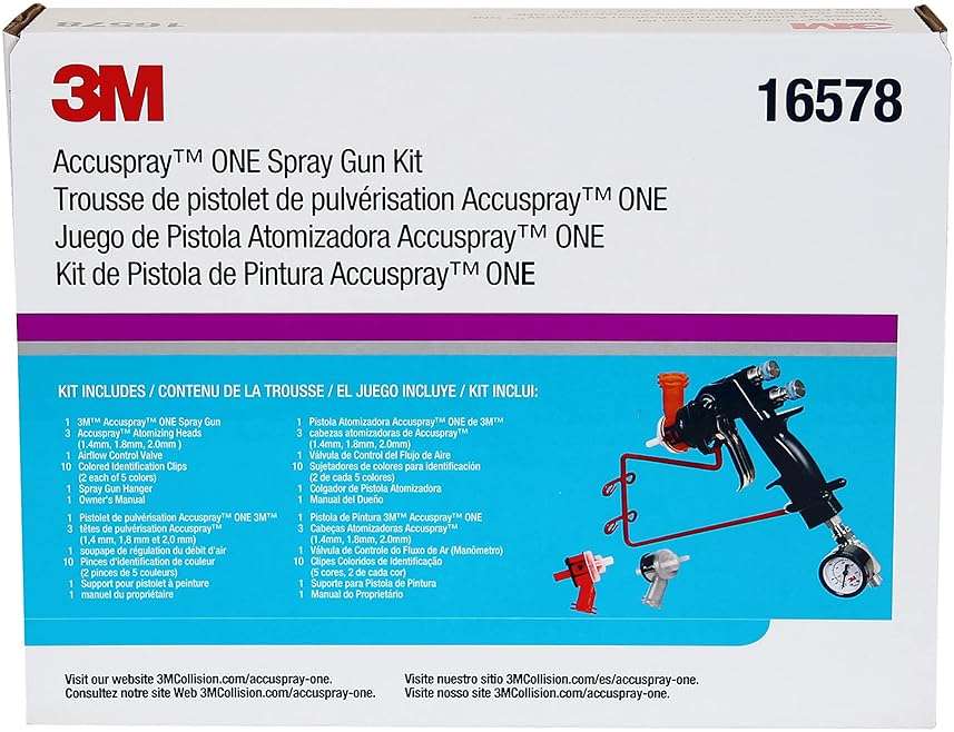 3M Accuspray ONE Spray Gun Kit, 16578 - Image 6