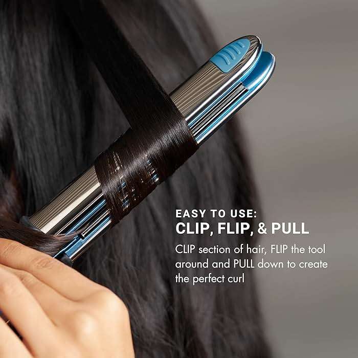 BaBylissPRO Nano Titanium Prima Ionic Hair Straightener – Professional Flat Iron & Curling Iron in One for Stylists, Pro Styling Hair Tool - Image 3