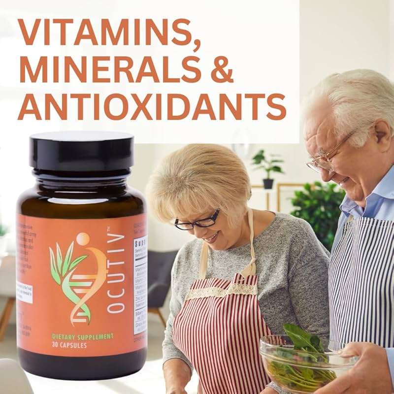 Youngevity Ocutiv™ - Eye Vitamin & Mineral Supplement - Contains Vitamin A, C, E, Zinc, Bilberry, Lutein, Lycopene, Zeaxanthin, Astaxanthin - 30 Capsules - Image 5