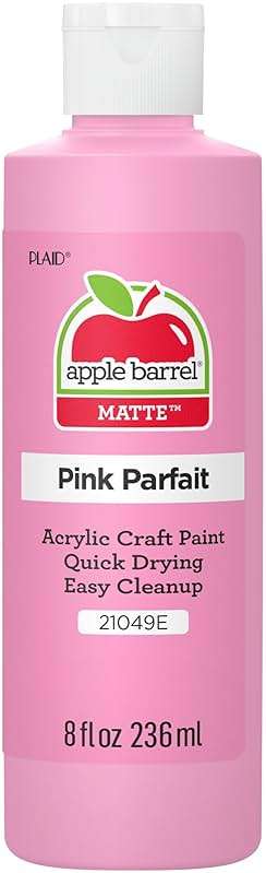 Apple Barrel Acrylic Paint (8 Ounce), Pink Parfait, 8 Fl Oz-Pack of 1 - Image 1