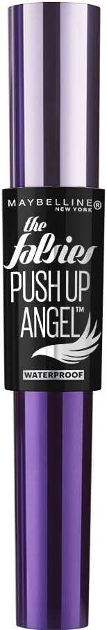 Maybelline The Falsies Push Up Angel Waterproof Mascara, Lengthening and Curling Make Up Formula, Very Black, 1 Count - Image 4