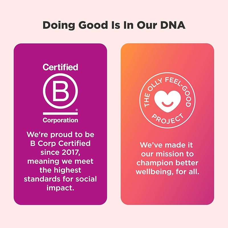 OLLY Men's Multivitamin Gummy, Vitamins A, C, D, E, B, Zinc, Blackberry Flavor, 45 Day Supply - 90 Count - Image 7