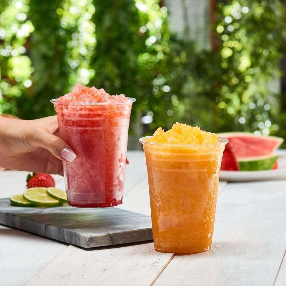 GUSTO [16 oz. - 100 Pack] Crystal PET Clear Plastic Cups for Party - Ideal for Cold Beverages, Smoothies, and Parties-(Formerly Comfy Package) - Image 2