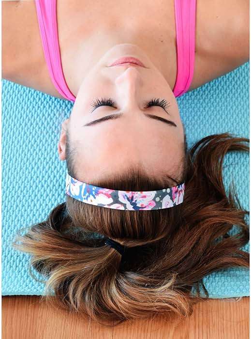 Sweaty Bands Womens Girls Headband - Non-Slip Velvet-Lined Stylish Hairband - Becca - Image 3