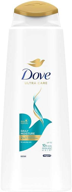 Dove Daily Moisture 2-in-1 Shampoo and Conditioner 400 ml - by Dove - Image 2
