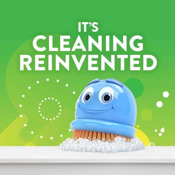 Scrubbing Bubbles Fresh Gel Toilet Bowl Cleaning Stamps, Helps Keep Toilet Clean and Helps Prevent Limescale & Rings, Citrus Scent, 1 Dispenser with 6 Fresh Gel Stamps - Image 4