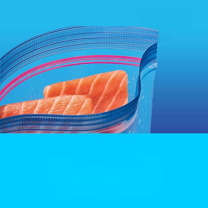 Ziploc 2 Gallon Food Storage Freezer Bags, Grip 'n Seal Technology for Easier Grip, Open, and Close, 30 Bags Total - Image 10