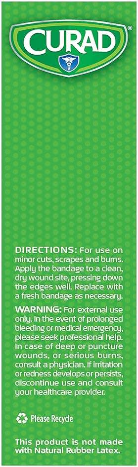 CURAD QuickStop Bleeding Control Flexible Fabric Bandages, Assorted Sizes, 30 Count - Image 5