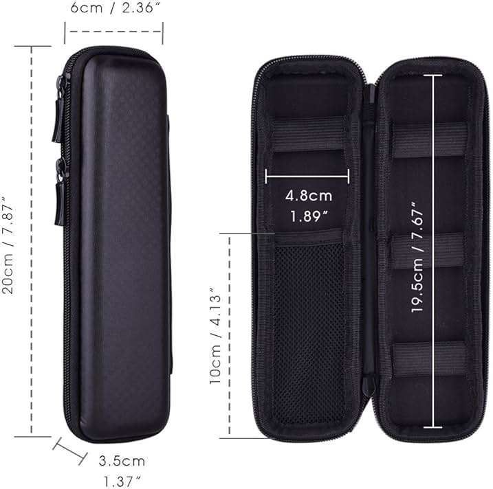 KUUQA EVA Pencil Case Pouch Case EVA Pencil Case for Executive Fountain Pens, Stylus - Image 2