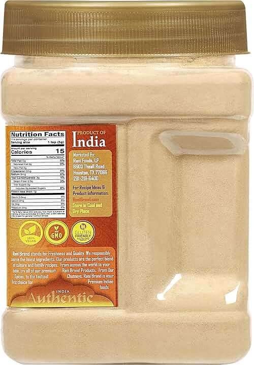 Rani Amla Powder (Indian Gooseberry) 20oz (1.25lbs) 571g PET Jar ~ All Natural | No Color | Gluten Friendly | Vegan | NON-GMO | Kosher | No Salt or fillers | Indian Origin - Image 2