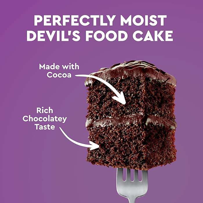 Duncan Hines Perfectly Moist Devil's Food Cake Mix, 15.25 oz. - Image 4