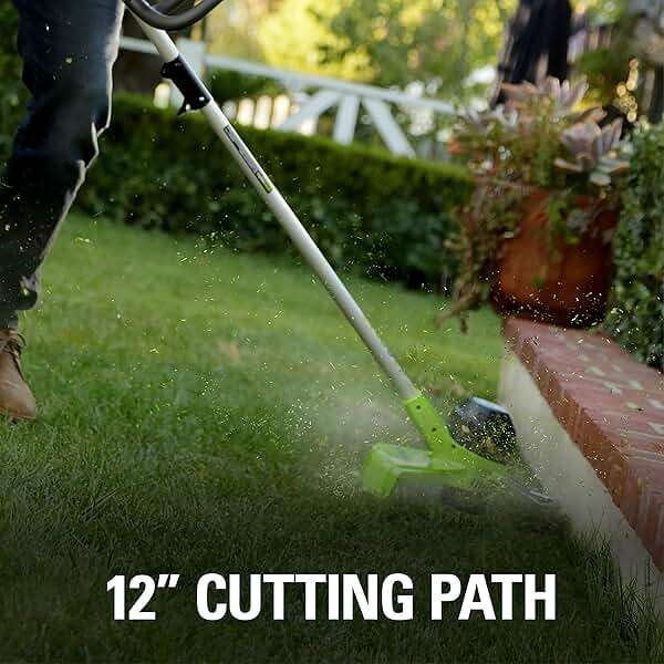Greenworks 40V 12 Inch Cordless String Trimmer with 2Ah Battery & Charger, Dual Auto Feed Line, Variable Speed, Lightweight Weed Eater, 3 Year Warranty - Image 11