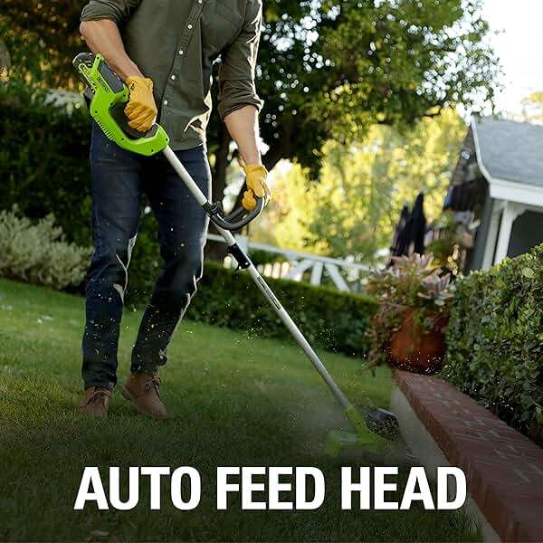 Greenworks 40V 12 Inch Cordless String Trimmer with 2Ah Battery & Charger, Dual Auto Feed Line, Variable Speed, Lightweight Weed Eater, 3 Year Warranty - Image 12
