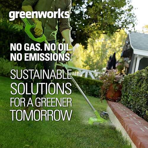 Greenworks 40V 12 Inch Cordless String Trimmer with 2Ah Battery & Charger, Dual Auto Feed Line, Variable Speed, Lightweight Weed Eater, 3 Year Warranty - Image 13