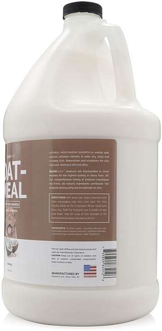 Bark2Basics Oatmeal Dog Shampoo, 1 Gallon - Natural Colloidal Oatmeal, Natural Ingredients, Calms Dry Itchy Irritated Skin, Moisturizes and Soothes the Skin and Coat, Professional Grade - Image 2