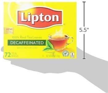 Lipton Tea Bags, Decaffeinated 72 ct (Pack of 2) - Image 3