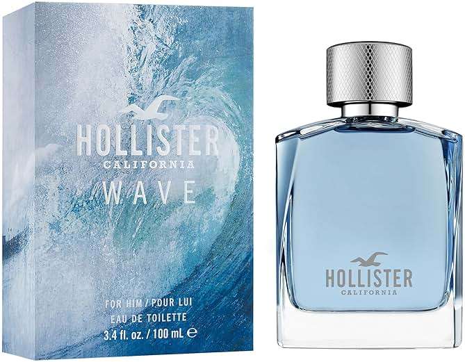 Hollister Wave Men Eau De Toilette, 3.4 Ounce, Multi, 100 ml - Image 2