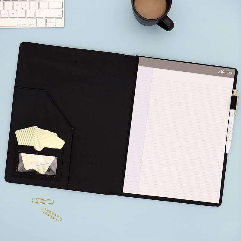 Blue Sky Professional Padfolio: Comprehensive Portfolio and Efficient Document Organizer, Ideal Business Accessory for Modern Professionals, 9.5" x 12" - Image 2