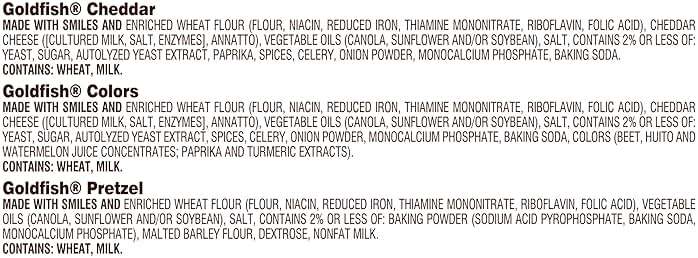 Goldfish Crackers Big Smiles Variety Pack with Cheddar, Colors, and Pretzels, Snack Packs, 30 Ct - Image 3