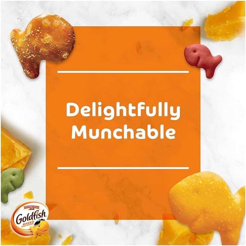 Goldfish Crackers Big Smiles Variety Pack with Cheddar, Colors, and Pretzels, Snack Packs, 30 Ct - Image 4